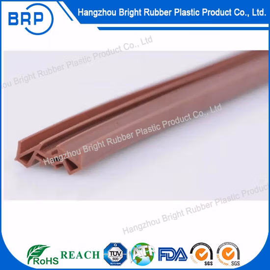 Extrusions d'éponge de silicone et profils en caoutchouc extrudé