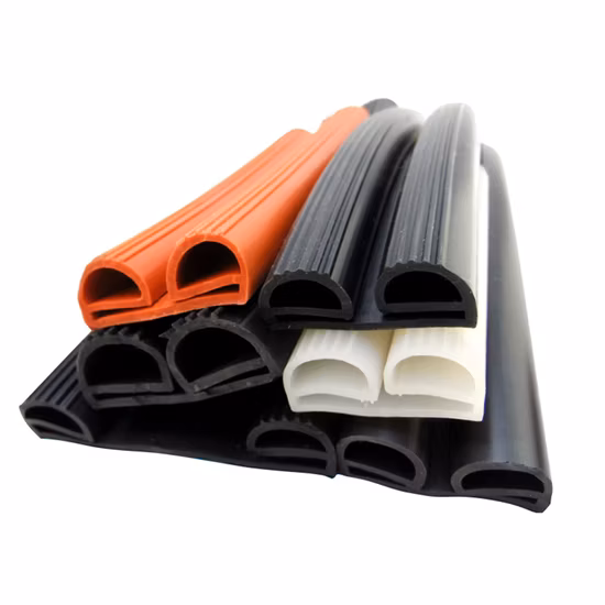 Profil de silicone d'extrusion du joint en caoutchouc solide Nitrile personnalisé OEM/ODM OEM